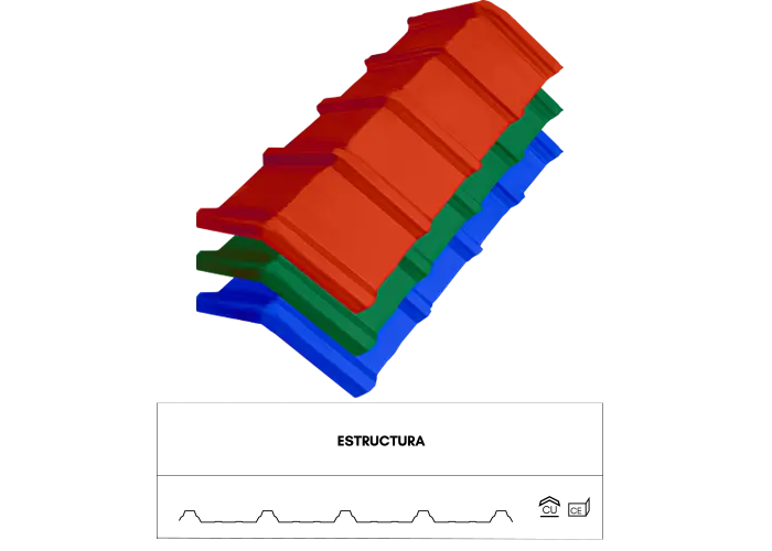 Caballete Ecoroof As 37 Upvc 2.5mm x 1.07m