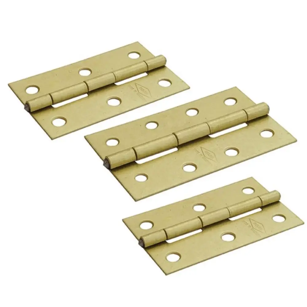 Bisagra Comun Con Tornillos Latonada Induma x 3 Und