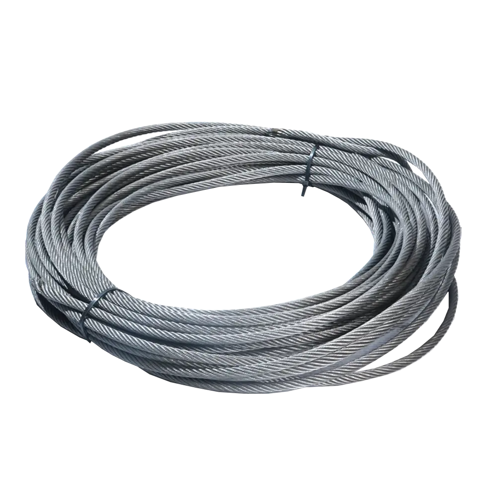 Guaya Cable Acero Galvanizada Forrada en Plástico