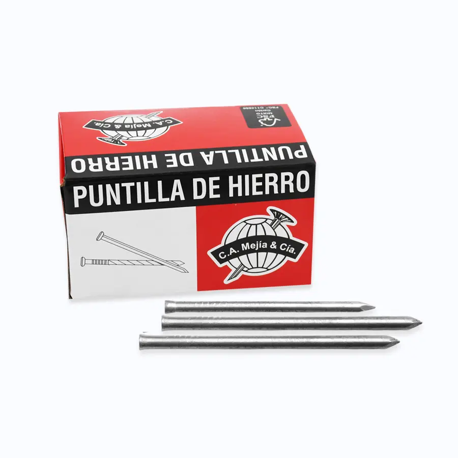 Puntilla Hierro Liso Sin Cabeza 400g Ca Mejia