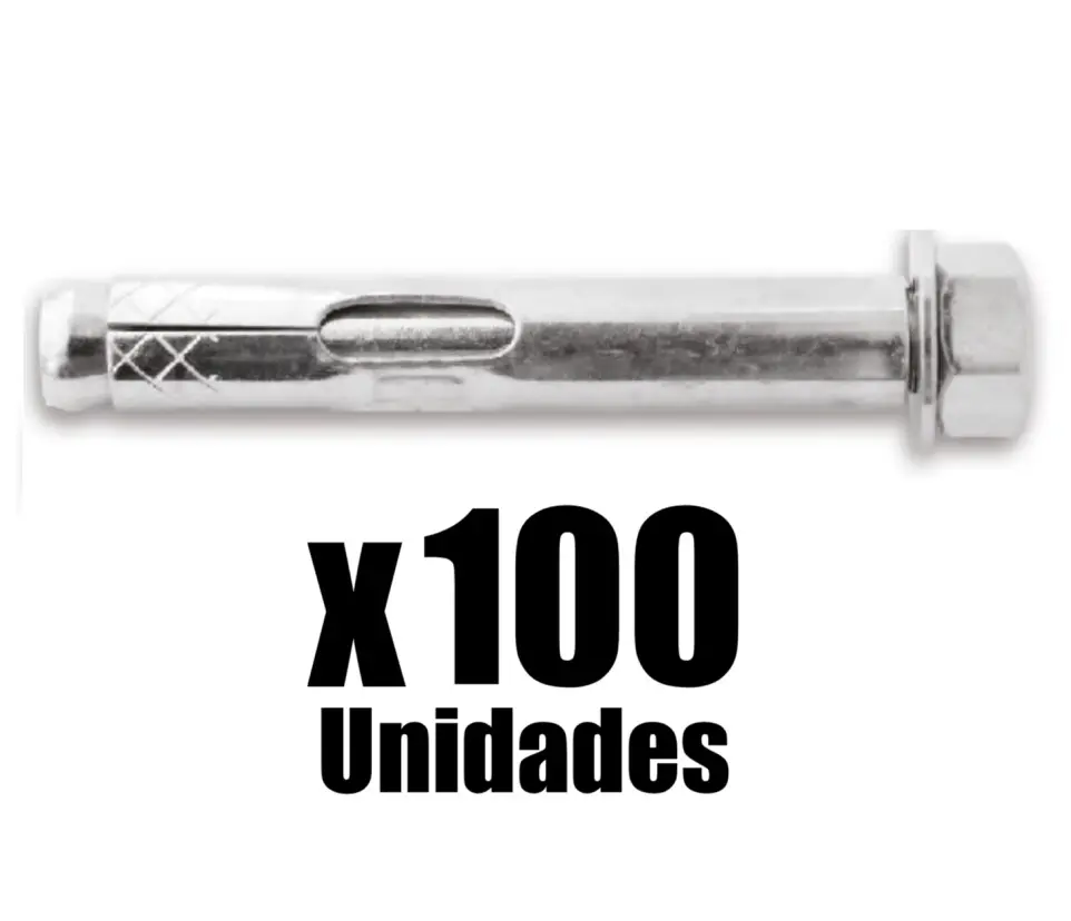 Chazo Anclaje Expansivo Metalico 100u