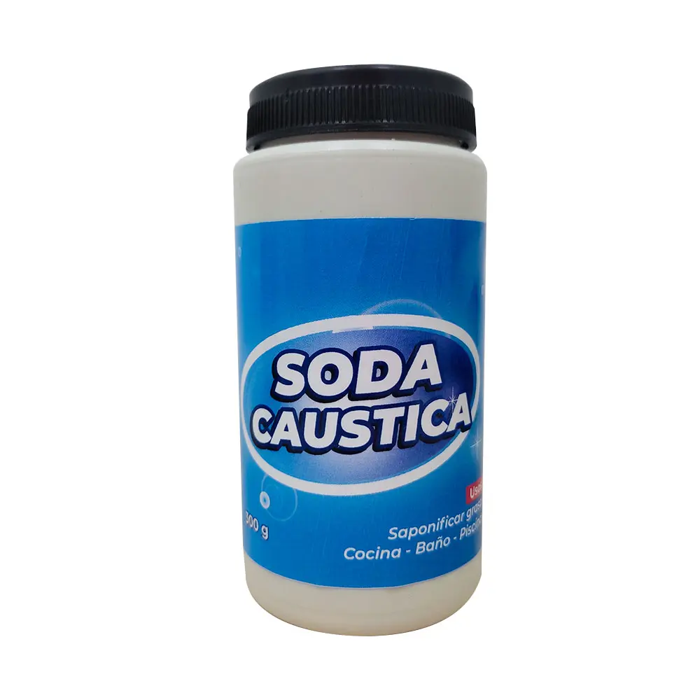 Soda Caustica Destapador De Cañerías 300 Grms Uduke