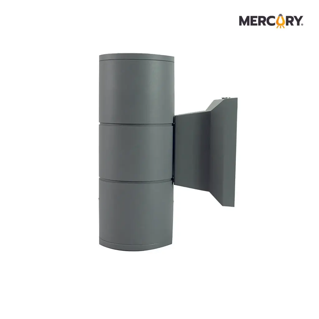 Aplique Pared GU10 x2 Cilindro IP65 Mercury