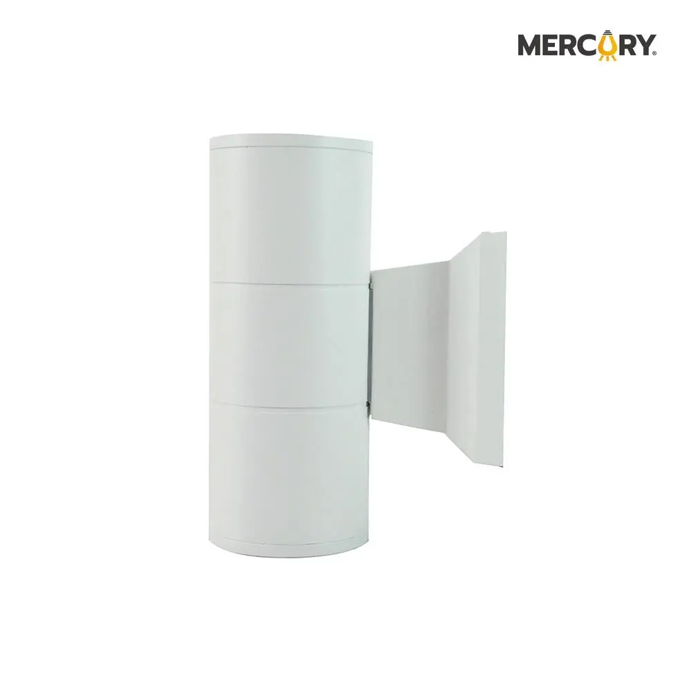 Aplique Pared GU10 x2 Cilindro IP65 Mercury