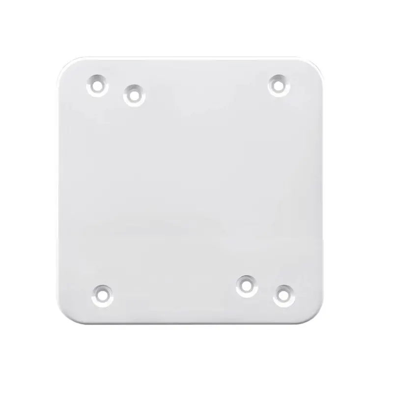 Tapa Plástica 4x4 Ciega Blanca TyB Induma