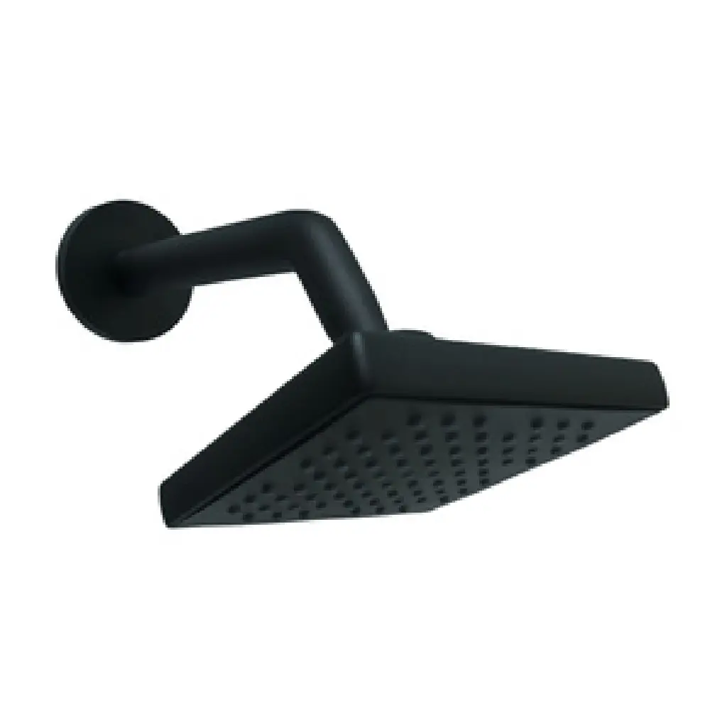 Regadera Vico Ii Negra Bajo Consumo