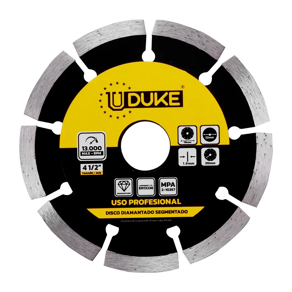 Disco Diamantado Segmentado Uduke