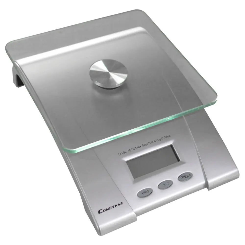 Gramera Digital 5 Kg Vidrio Cuadrado Gramo En Gramo HT50020