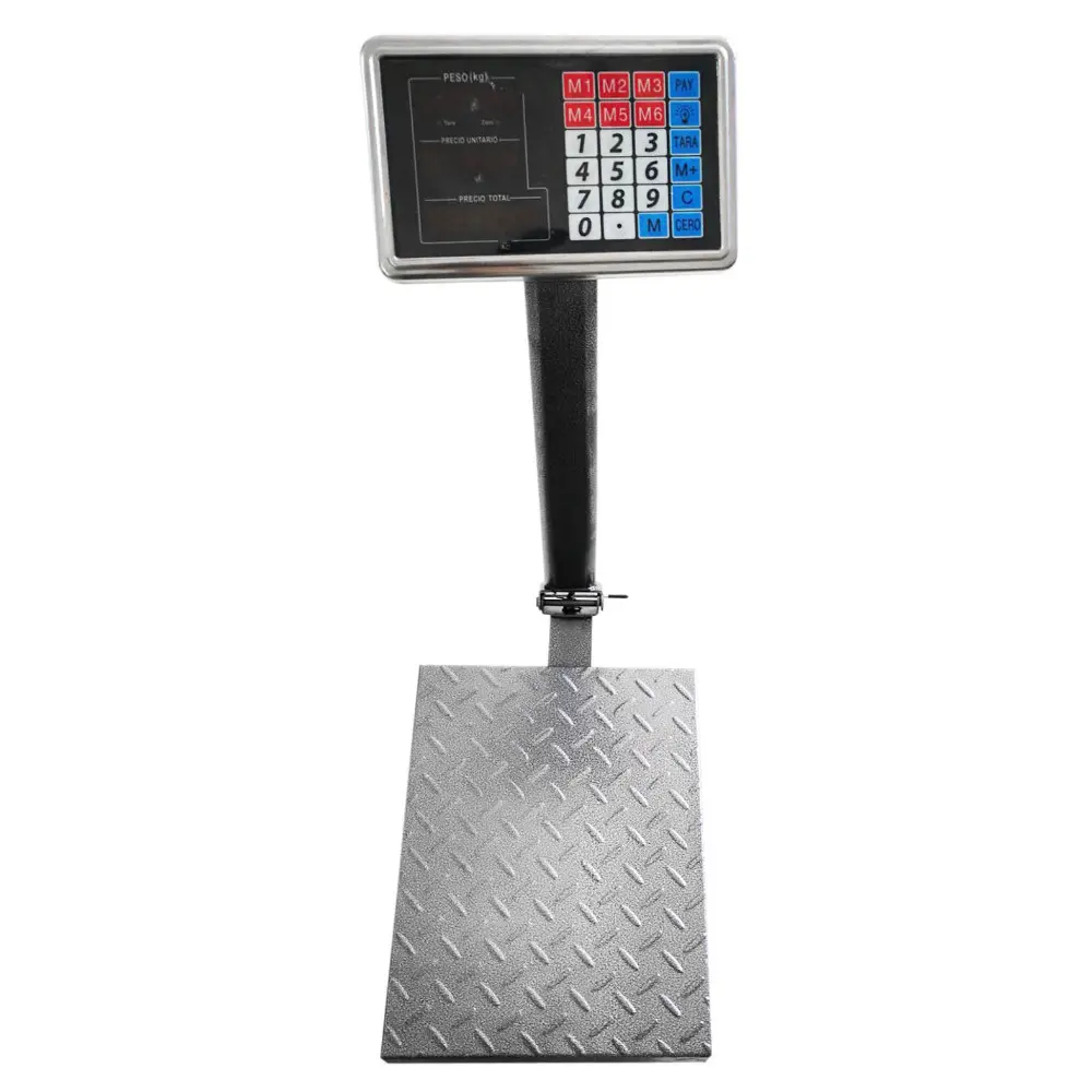 Gramera Digital Industrial Plataforma Con Lector Led