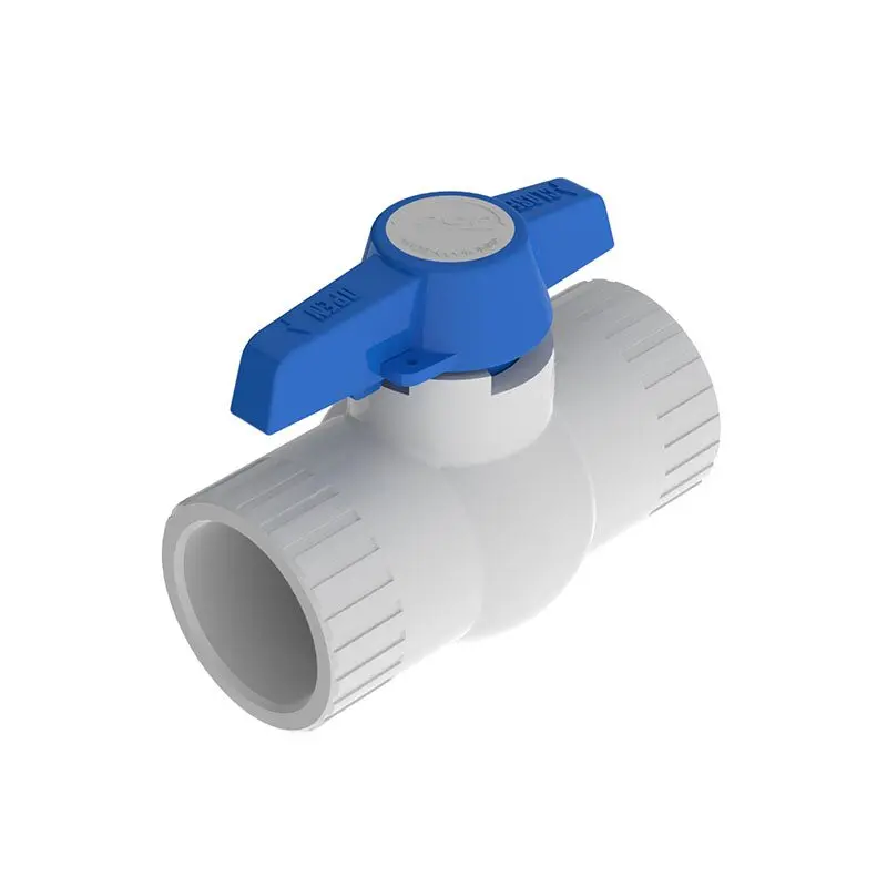 Válvula Bola Pvc Soldar Pesada Pcp