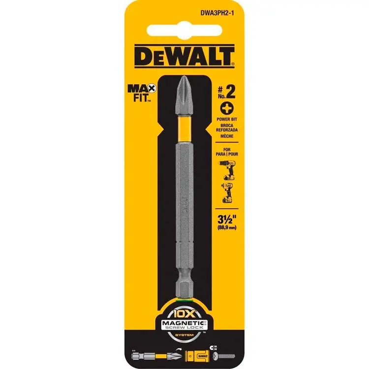 Punta para taladro estría #2 Maxfit Dewalt
