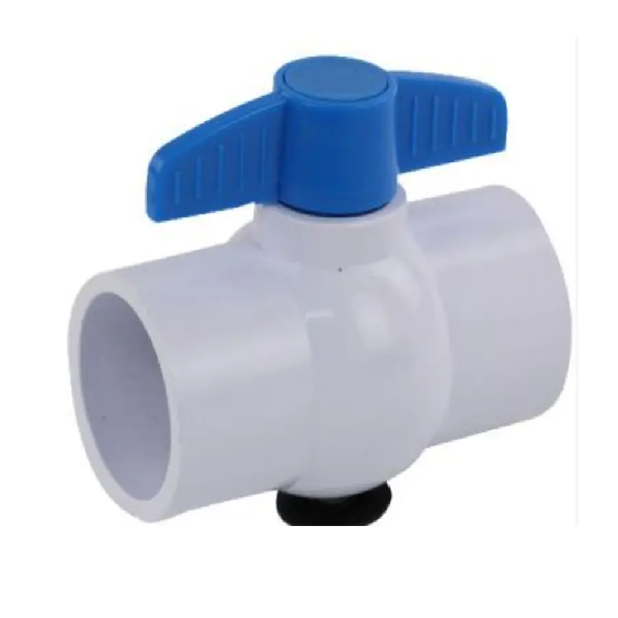 Valvula Bola PVC Lisa Titanium