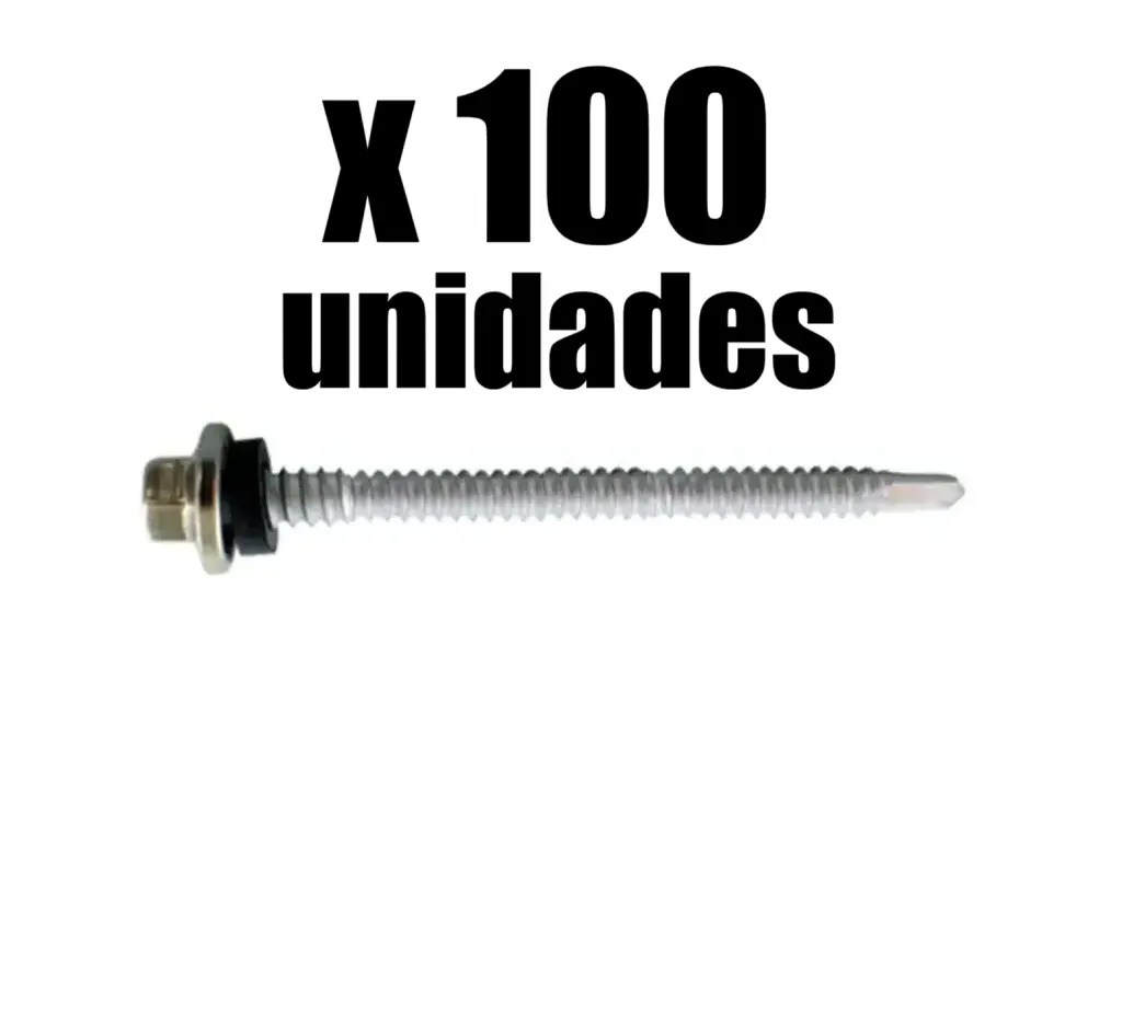 Tornillo Cubierta CAMSEAL 12x2.1/2 x 100 Und
