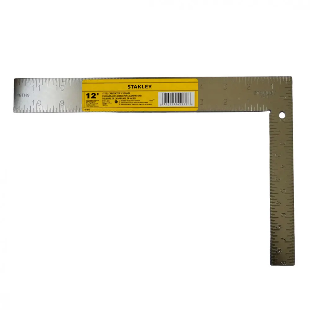 Escuadra de Carpintero de Acero Stanley