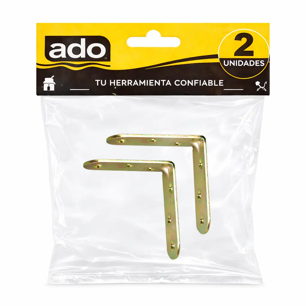 Angulo Metal Bicromatado Feh Pack