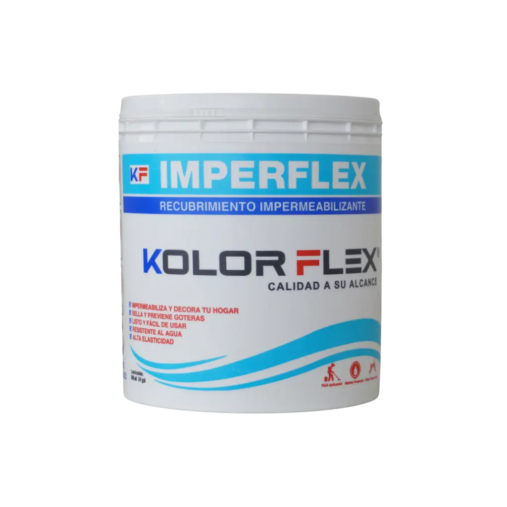 Pintura Imperflex Kolor Flex Blanco Cuarto