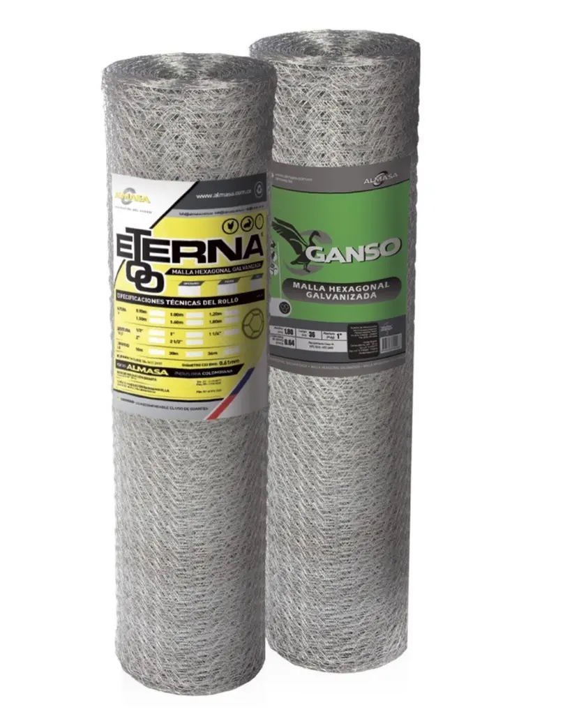 Malla Hexagonal 1/2" x 36 Mts Ganso