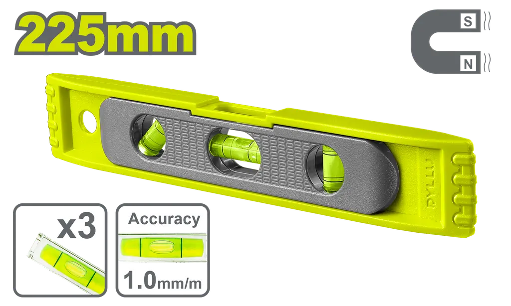 Nivel Torpedo 9" Imantado Dyllu