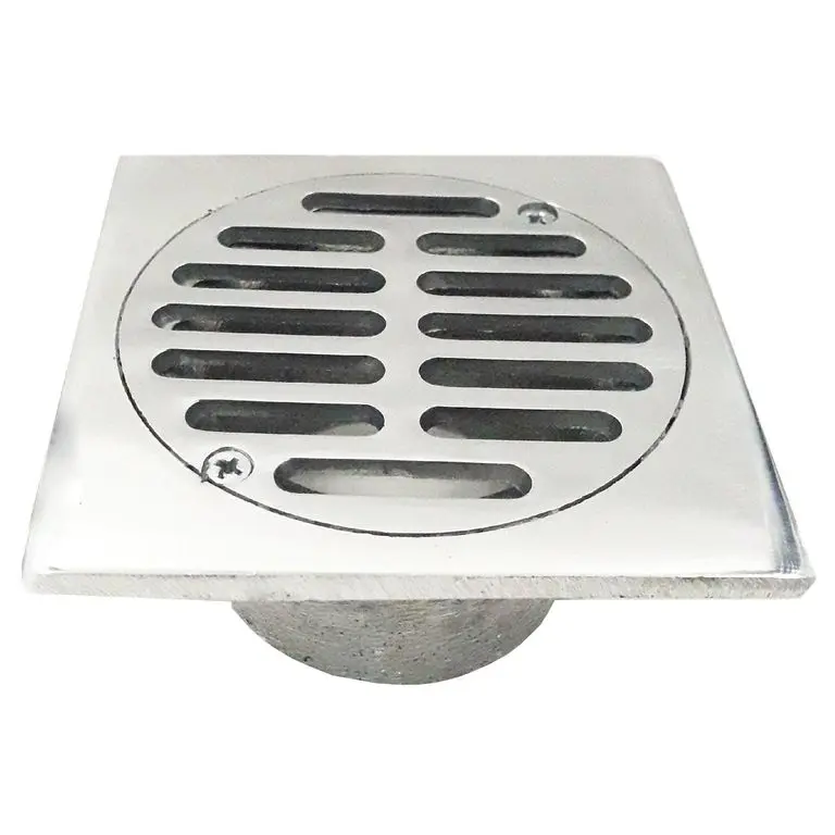 Rejilla Baño 4" Antiolor Acero Inoxidable Mercury