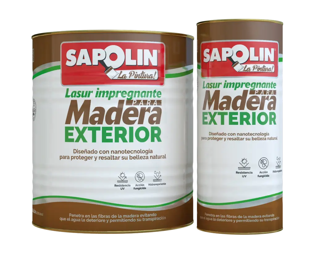 Pintura Lasur Impregnante Para Madera Exterior Nogal