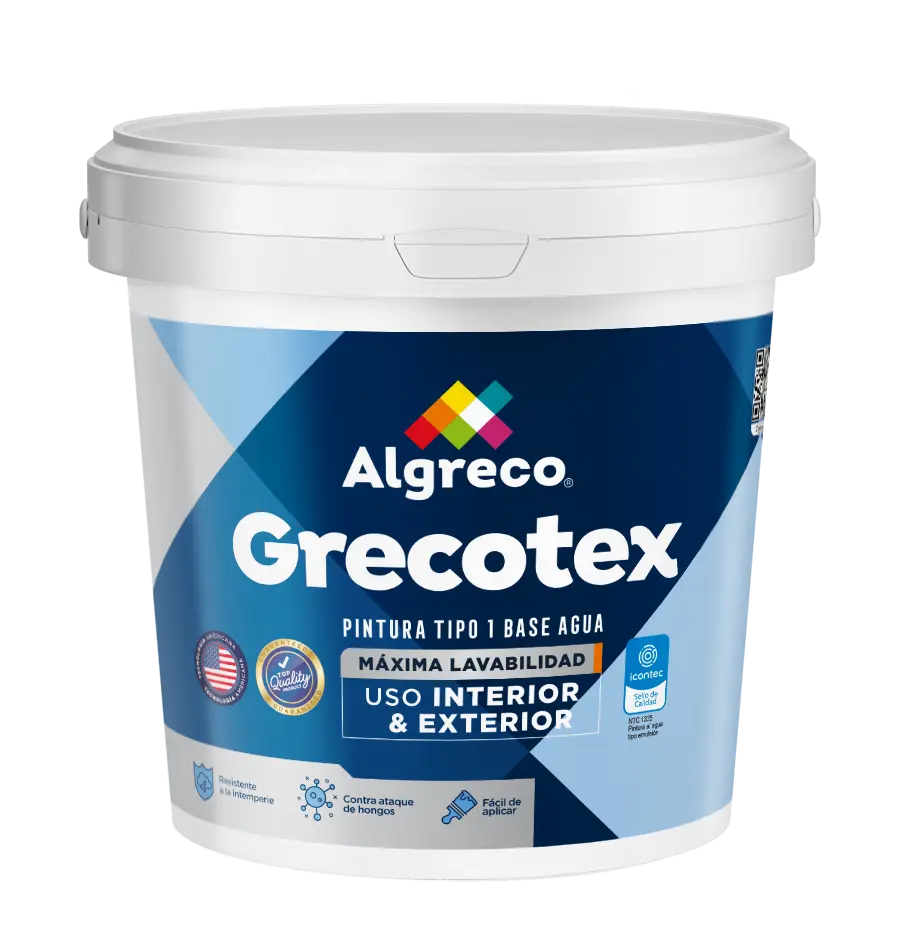 Pintura Vinilo T1 Grecotex Algreco 1/4