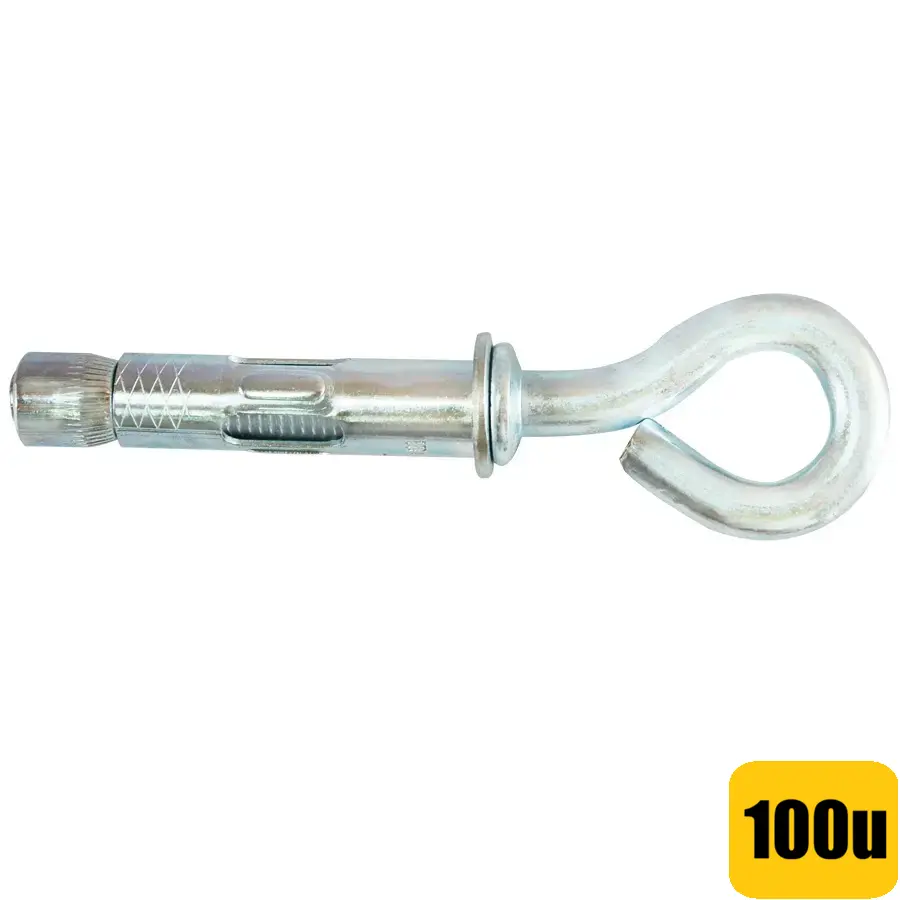 Chazo Anclaje Metalico Cerrado Ado x 100 Und