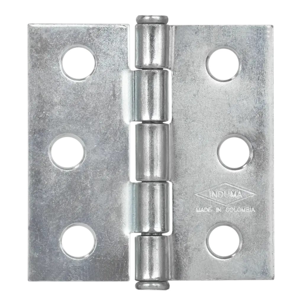 Bisagra Nudo Cabeza Plana Zincada Con Tornillo Trio X 3 Und