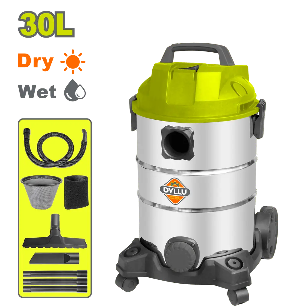 Aspiradora y Sopladora para Humedo y Seco Dyllu