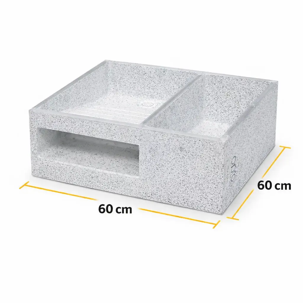 Lavadero Granito Pulido Con Gaveta