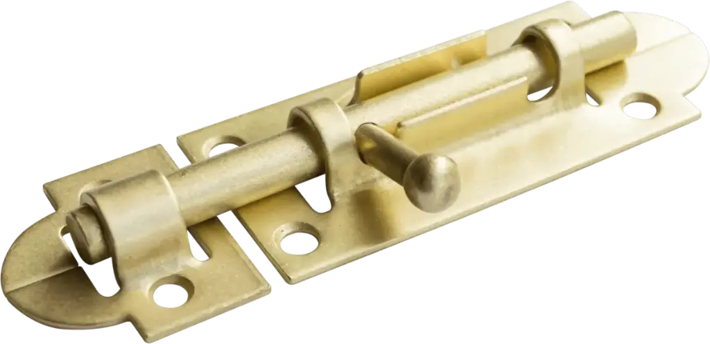 Pasador Alemán Latonado Calibre 18 Con Tornillo Blister