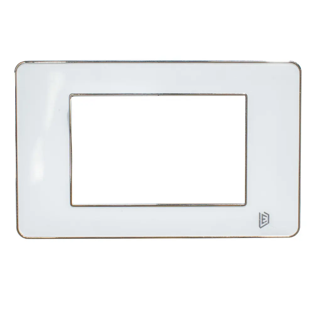 Tapa Luxor Borde Cromado Cuadrada Duke Energy