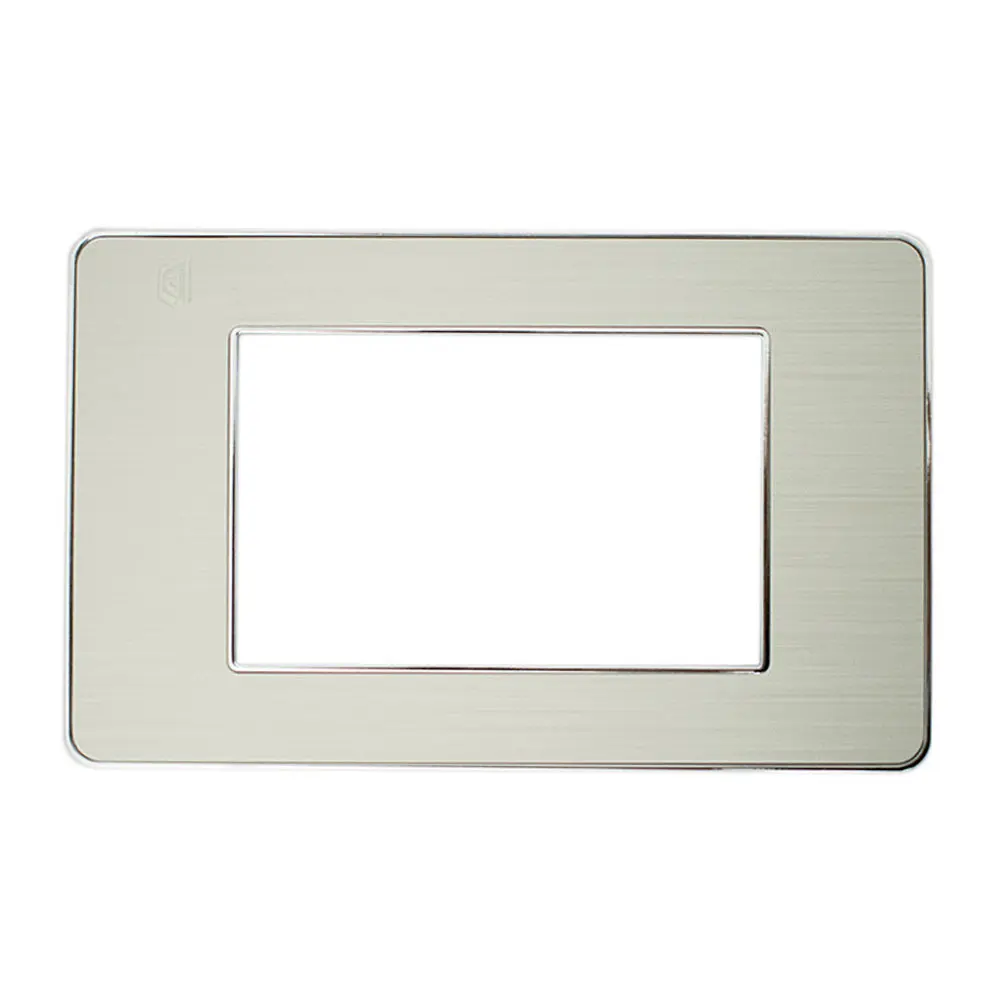 Tapa Luxor Borde Cromado Cuadrada Duke Energy