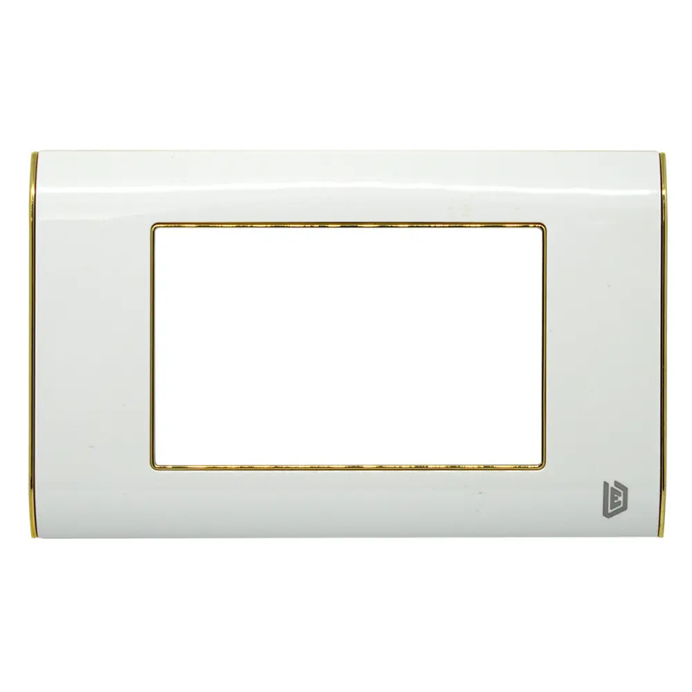 Tapa Luxor Blanca Borde Dorado Duke Energy 
