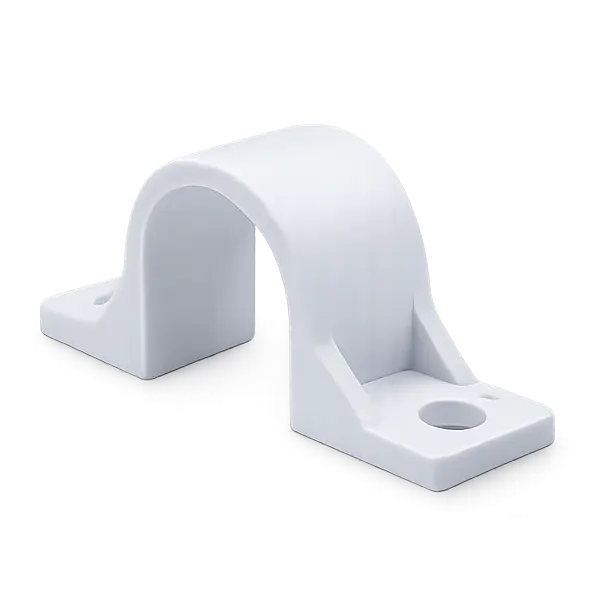 Grapa Tubo Plastica Doble Ala Blanca Induma