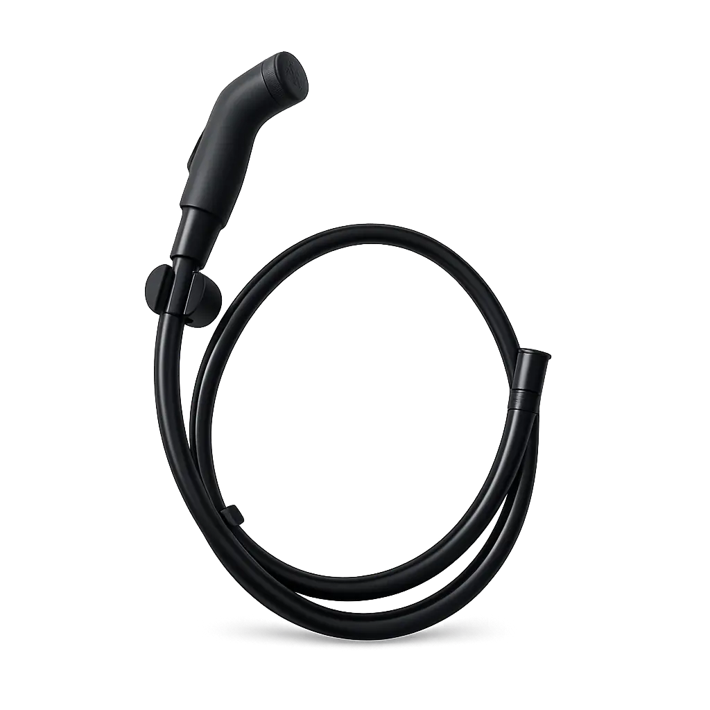 Ducha Telefono Premium Negra Fermetal