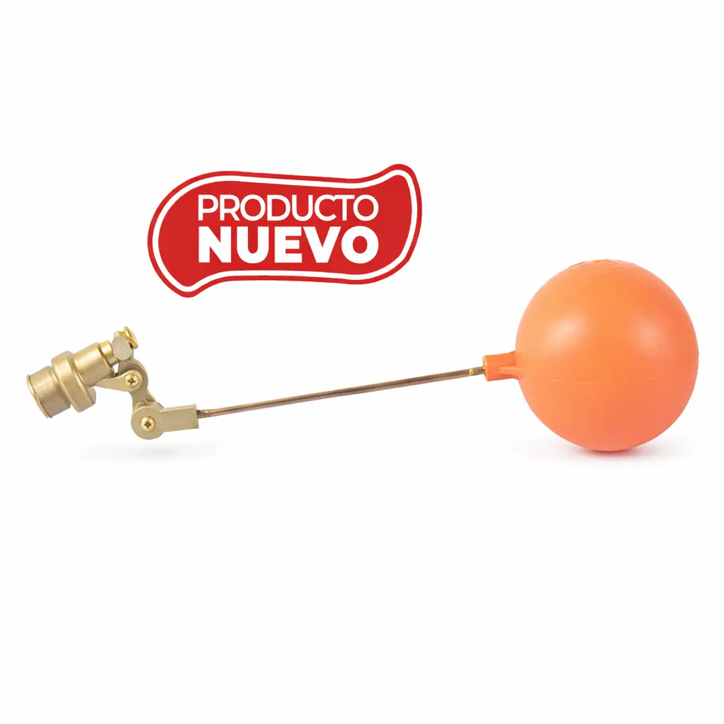 Válvula Flotador De Tanque Elevado Con Boya Hembra Fermetal 1/2"