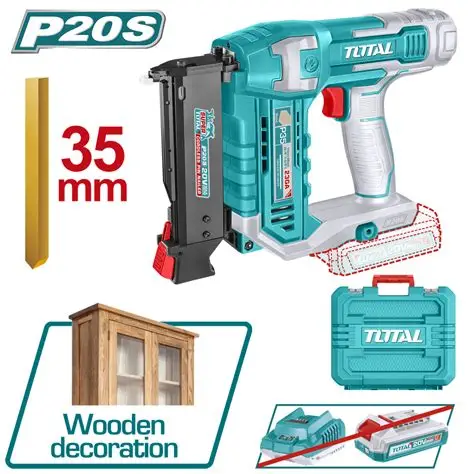 Clavadora Inalambrica 35mm 20v Total