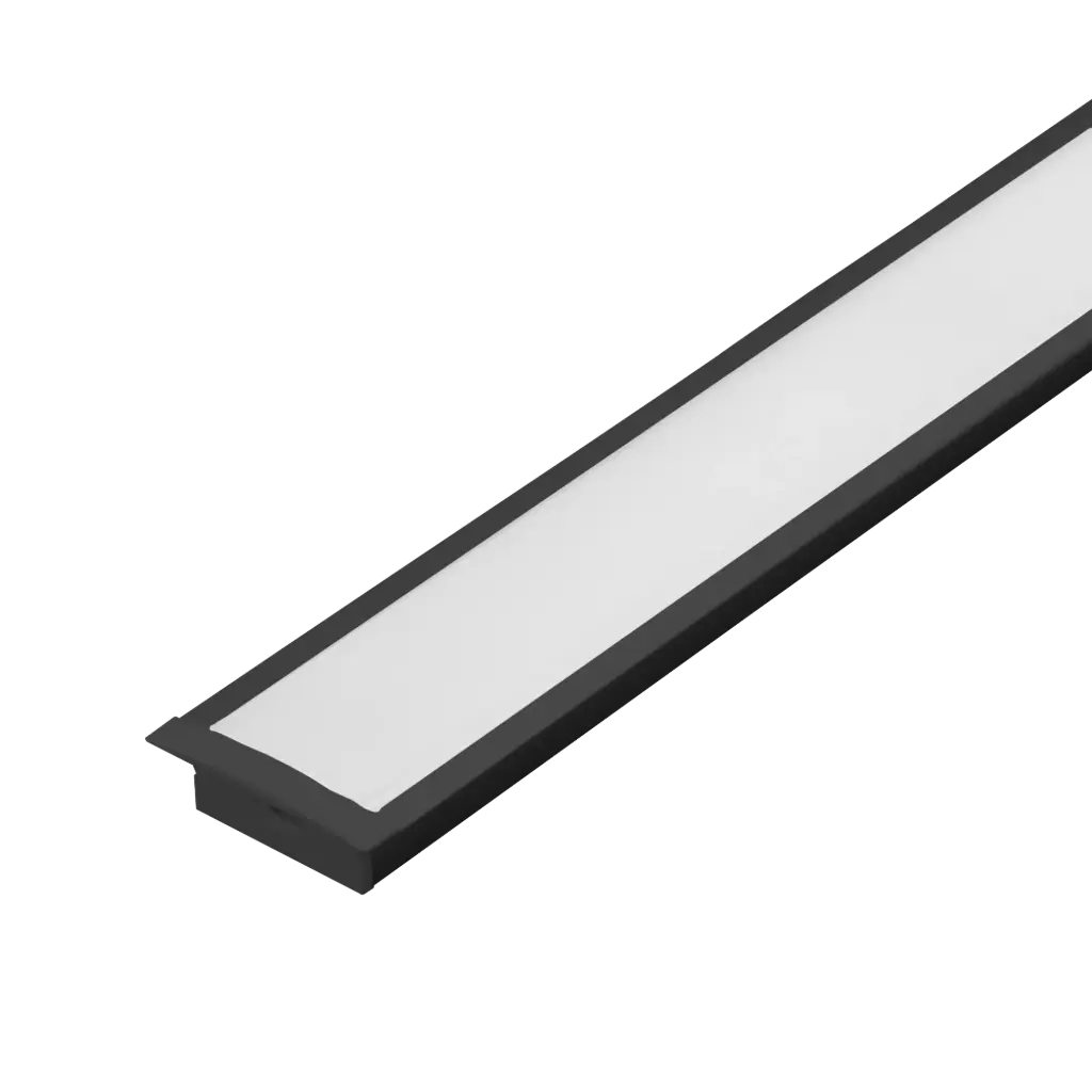 Perfil Led 3010 Riel Difusor Pc 30mm*10mm *2 Metros Mercury