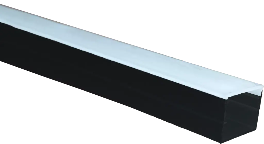 Perfil Led 1813 Riel Difusor Pc 18mm*13mm *2 Metros Mercury