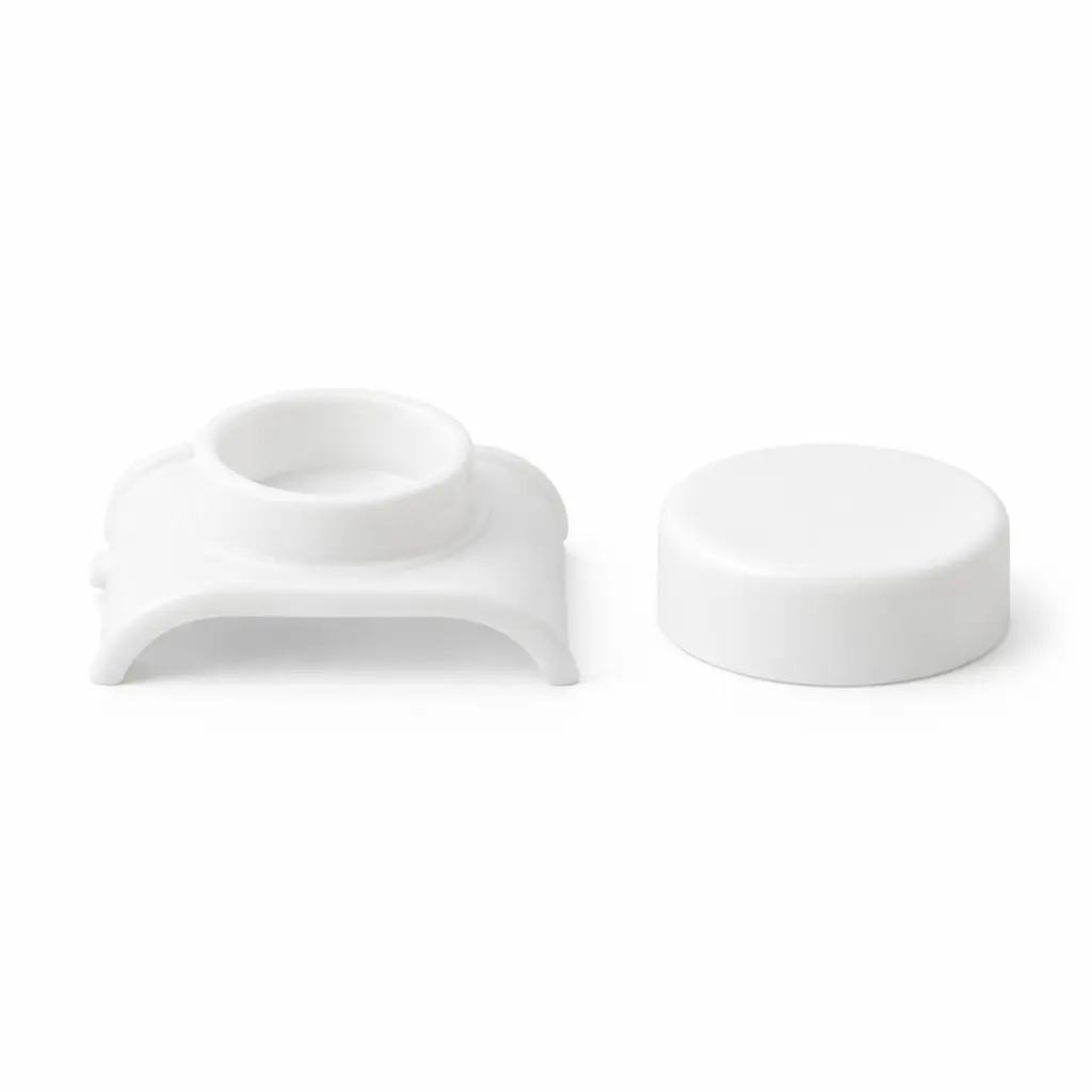 Capuchon Plastico Cresta Baja Blanco