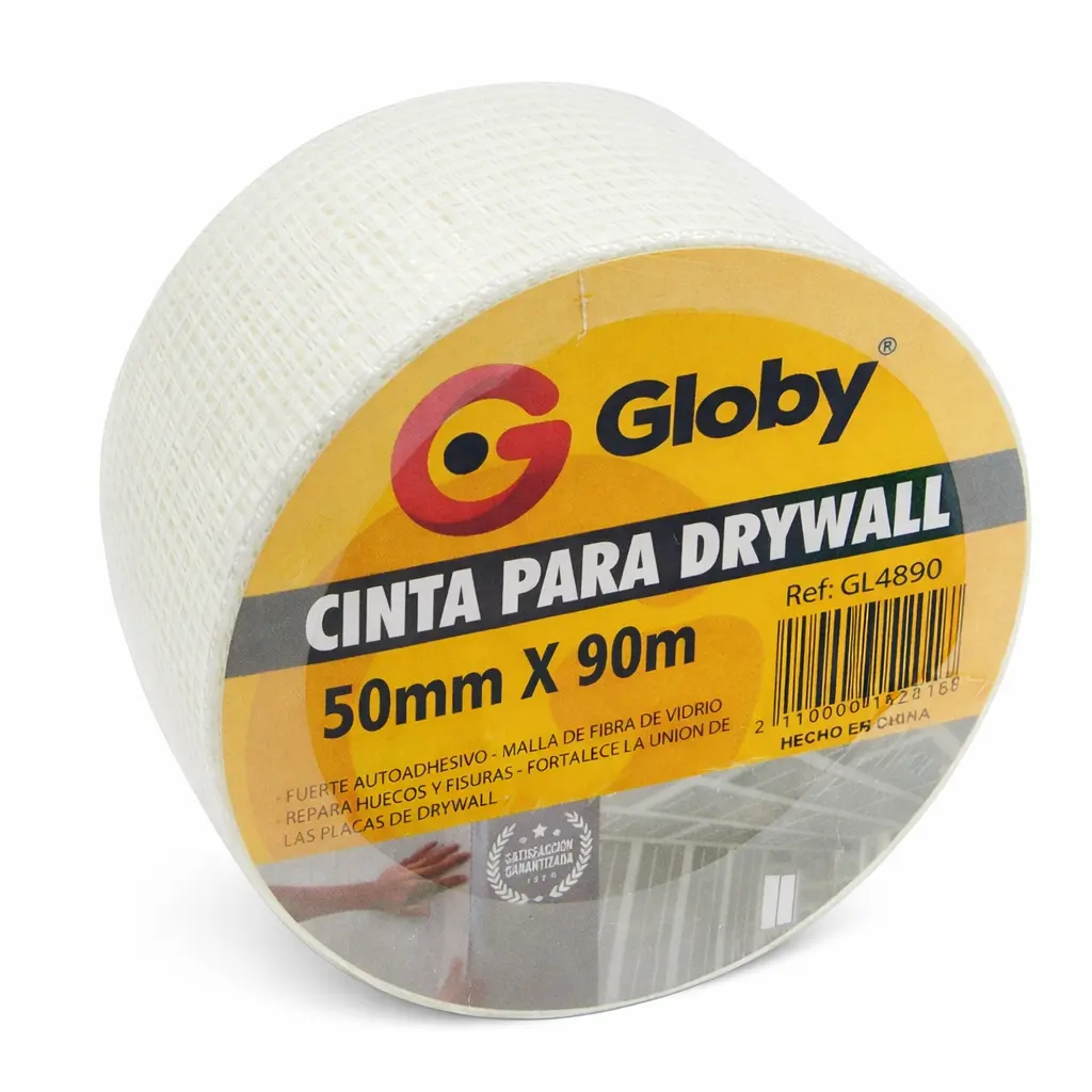 Cinta Para Drywall Malla Globy