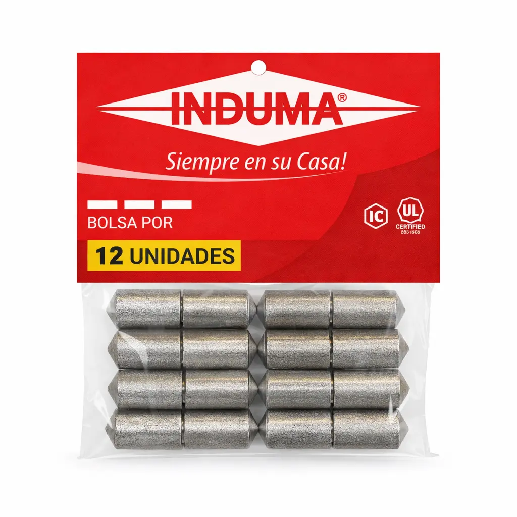 Bisagra Piston 3 Cuerpos Induma Docena