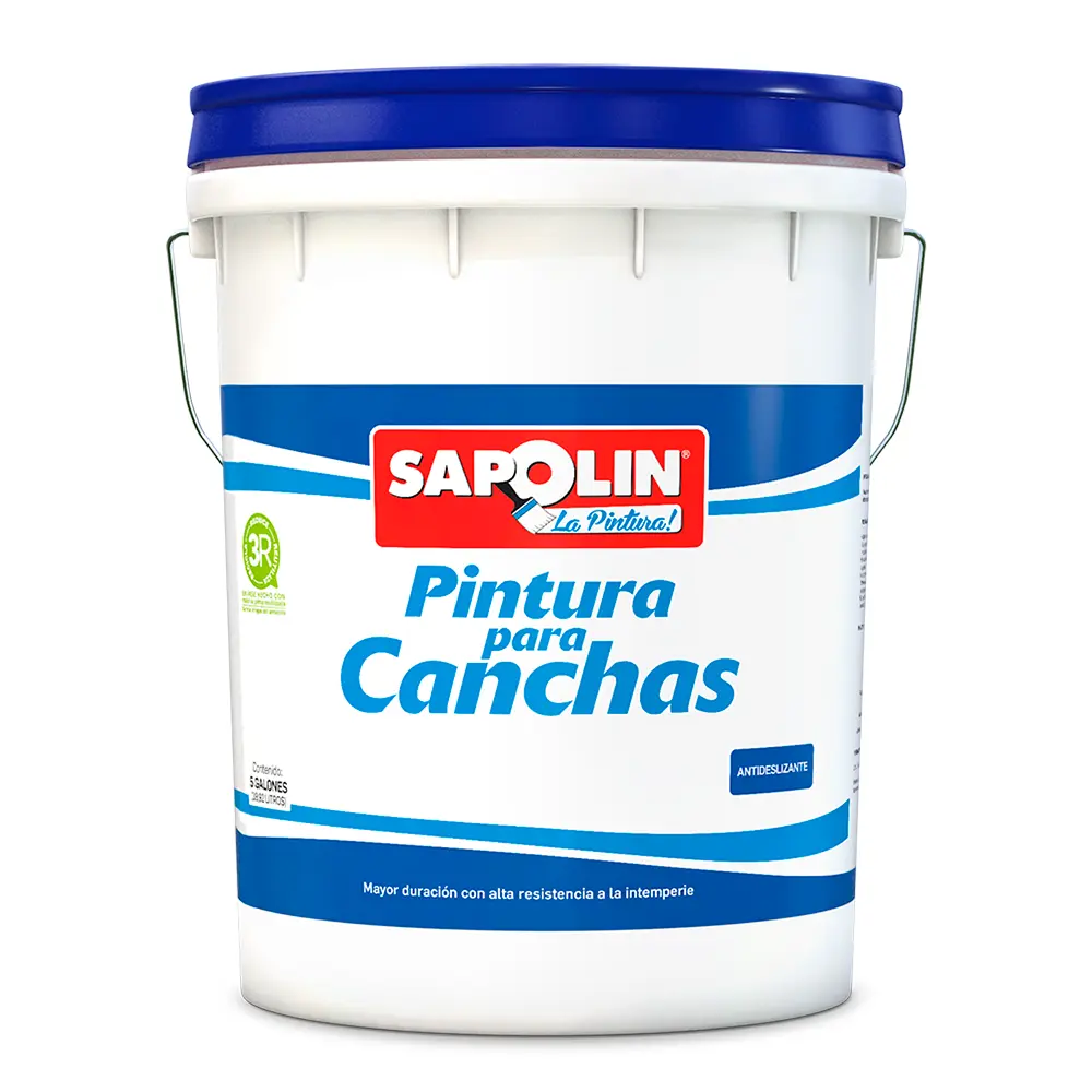 Pintura Canchas Sapolin Cuñete