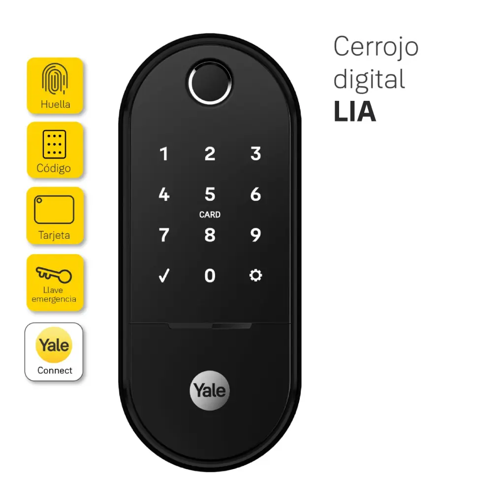 Cerrojo Digital LIA Yale