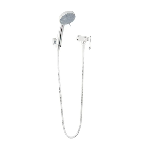 Ducha Teléfono Izmir 8.5cm Tres Funciones Con Llave Móvil Gricol