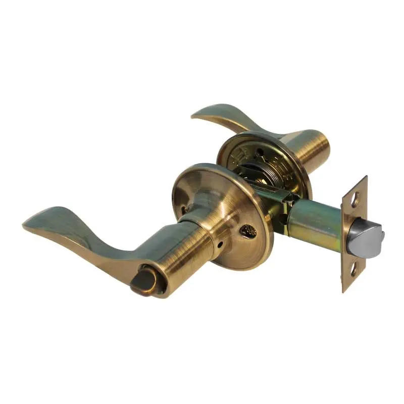 Cerradura Manija Atlanta Laton Antiguo Entrada Principal Yale