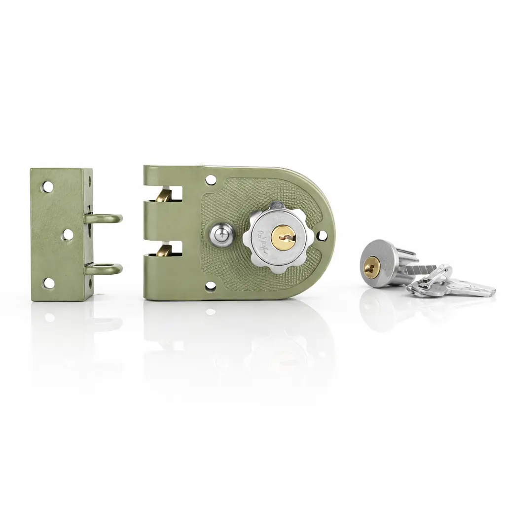 Cerradura de Enganche Doble Cilindro MPtools