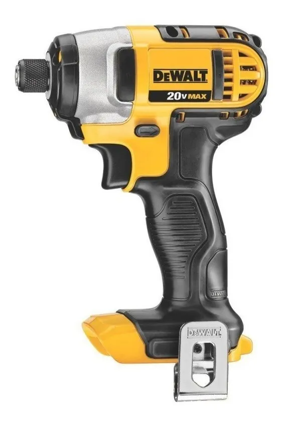 Atornillador de impacto inalámbrico 20v Max 1/4 Sin baterias Dewalt