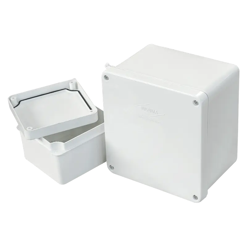 Caja Plastica De Paso Blanca Induma