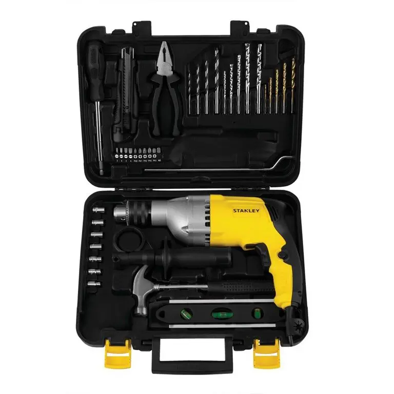 Taladro Percutor 1/2 800w + 40 Accesorios Stanley